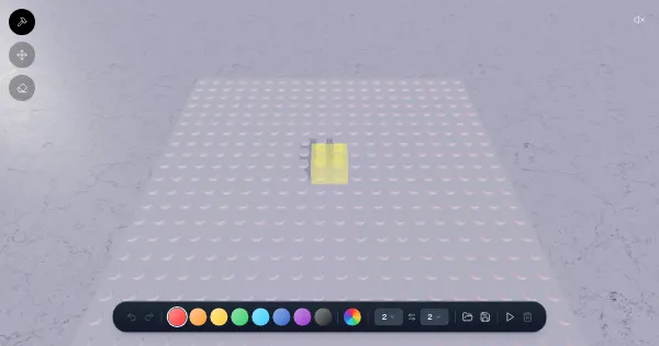 Screenshot of Lego Blocks Game