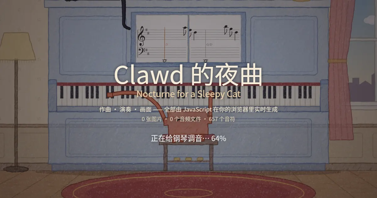 Screenshot of crayon nocturne