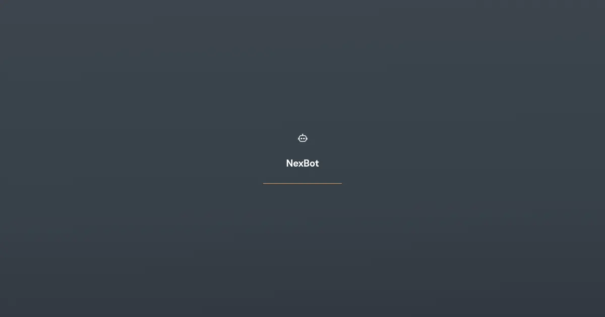 Screenshot of NexBot
