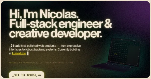 Screenshot of netoun.github.io