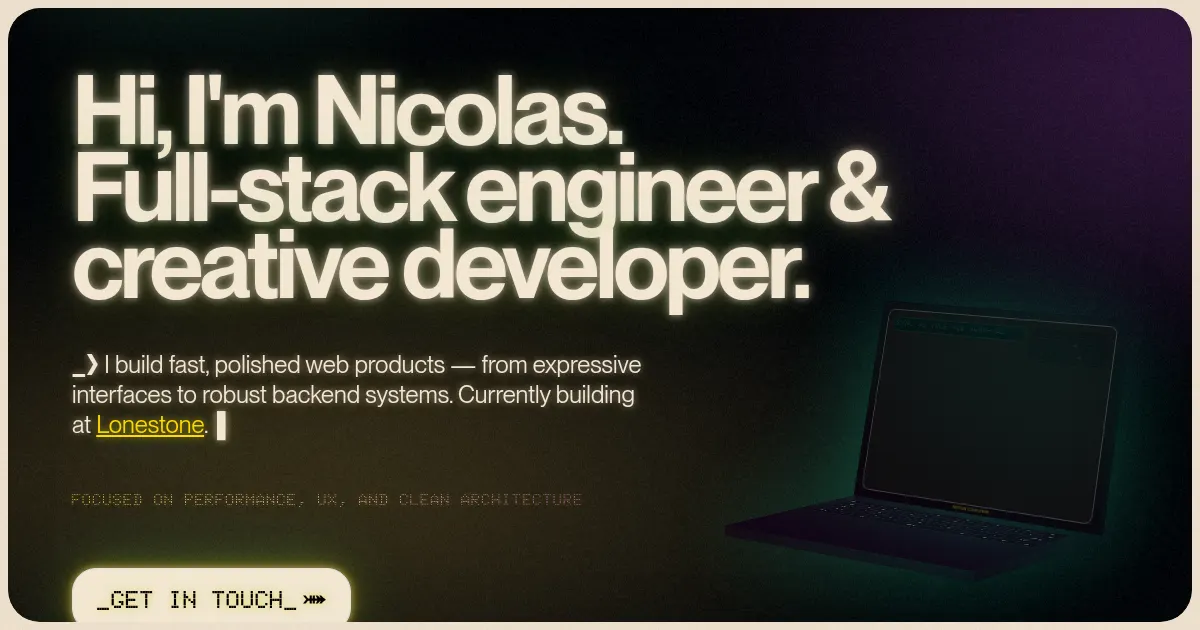 Screenshot of netoun.github.io
