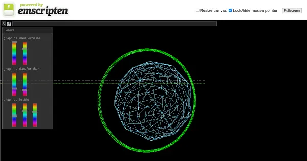 Screenshot of zigscene