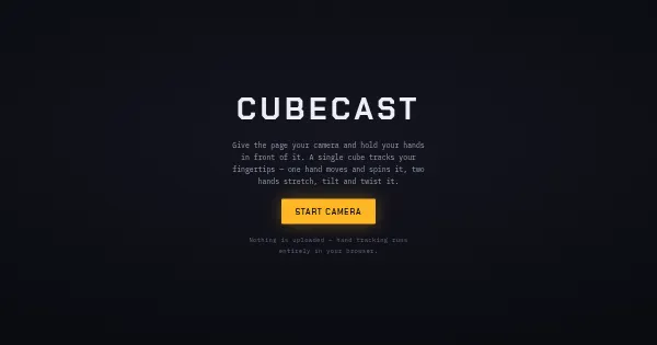 Screenshot of cubecast