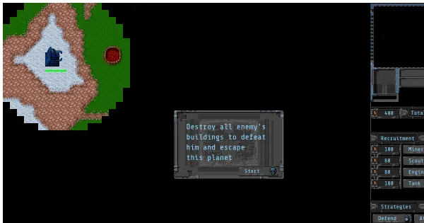 Screenshot of collect and conquer