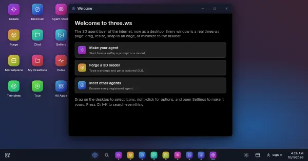 Screenshot of chaincanvas