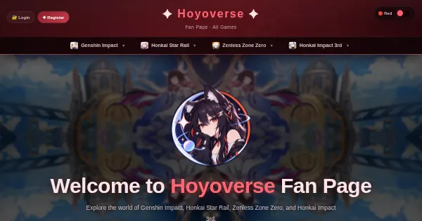 Screenshot of nobody miyabi suki.github.io