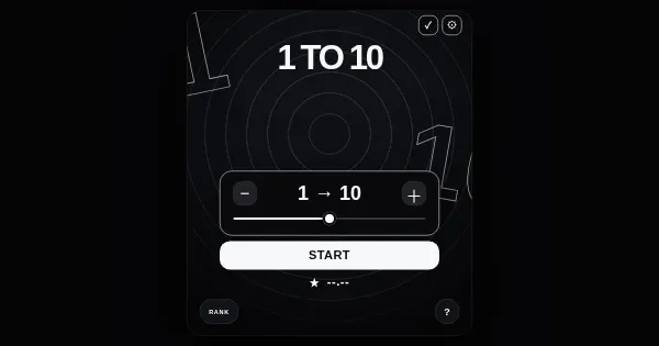 Screenshot of 1to10