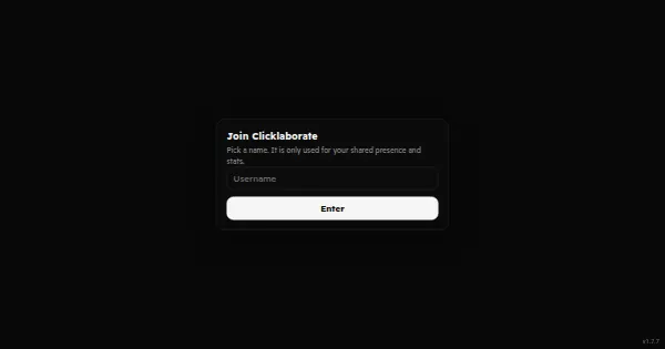 Screenshot of clicklaborate