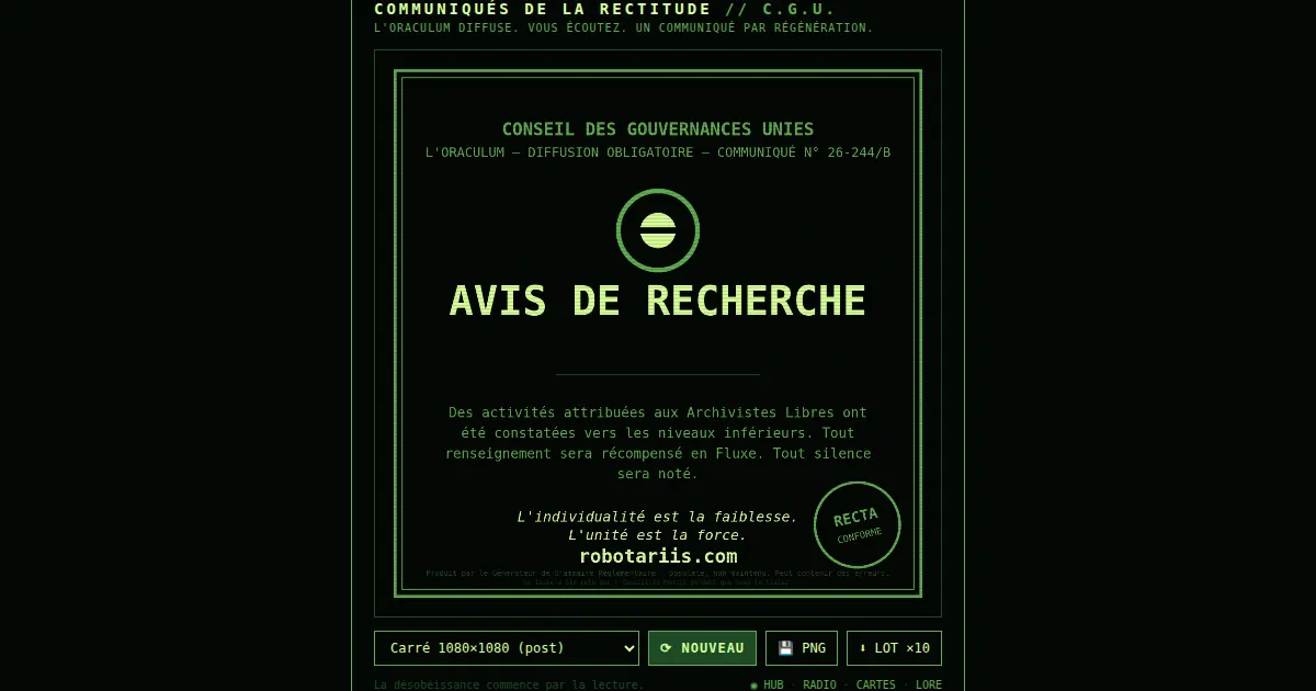 Screenshot of Recta