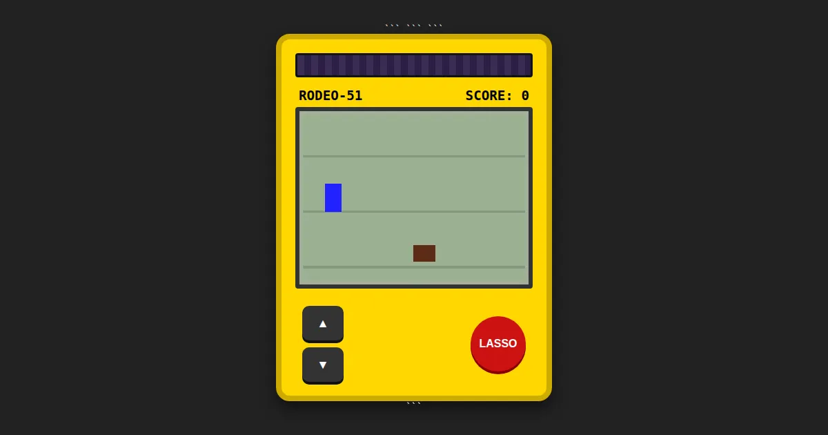 Screenshot of Cowboy game