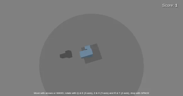 Screenshot of 3dtris