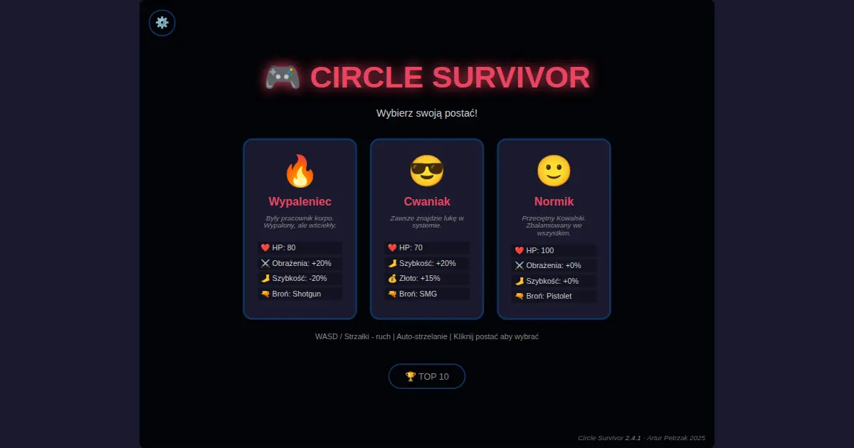 Screenshot of Circle Survivor
