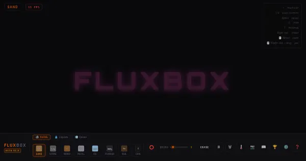 Screenshot of FluxBox Changelog