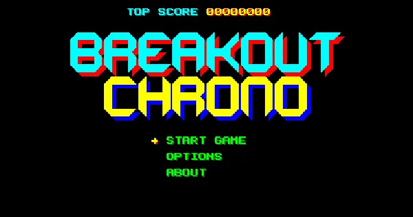 Screenshot of breakoutchrono