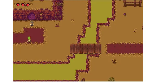 Screenshot of phaser3 simple rpg