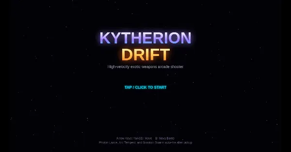Screenshot of kytherion drift
