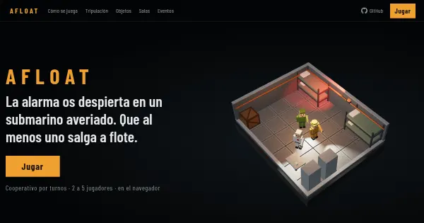 Screenshot of afloat