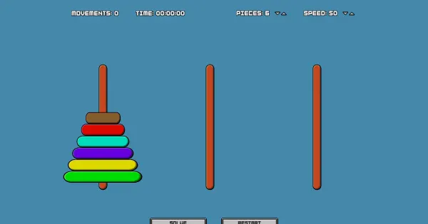 Screenshot of TowerHanoi