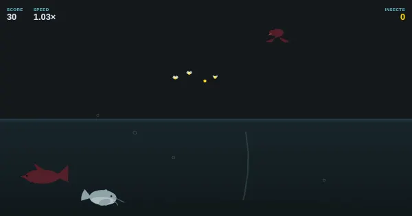 Screenshot of The Game Name is FEED FISH