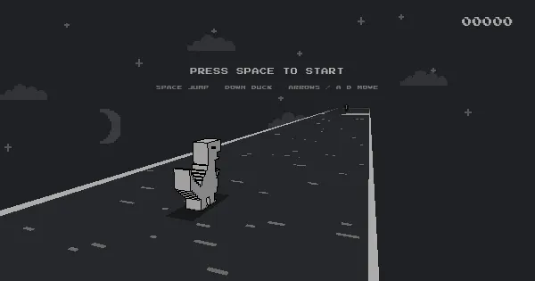 Screenshot of 3D Dino