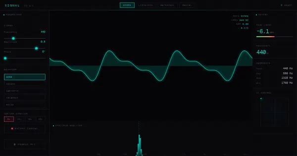 Screenshot of SIGNAL