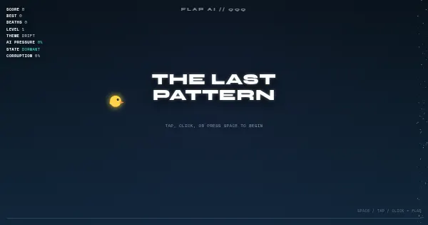 Screenshot of flap ai 999