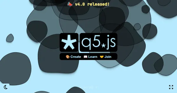 Screenshot of q5.js
