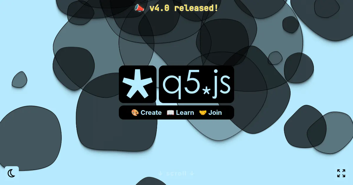 Screenshot of q5.js