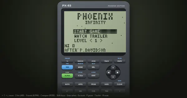Screenshot of phoenix infinity