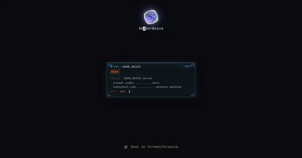 Screenshot of ShaderNoice