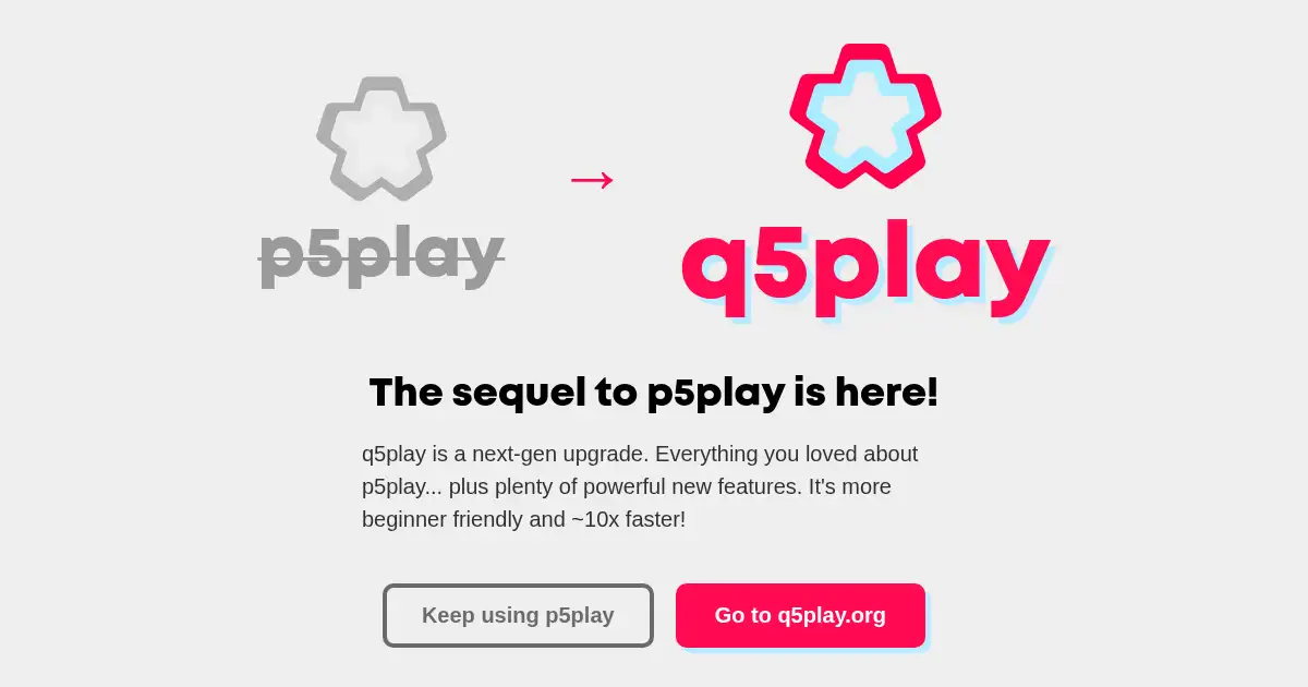 Screenshot of p5play