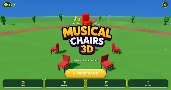 Screenshot of Musical Chairs 3D