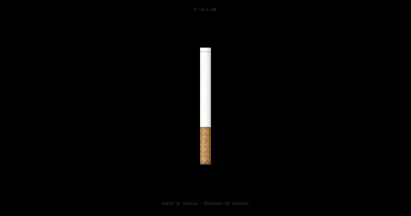 Screenshot of CigSim
