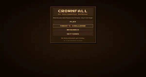 Screenshot of Crownfall