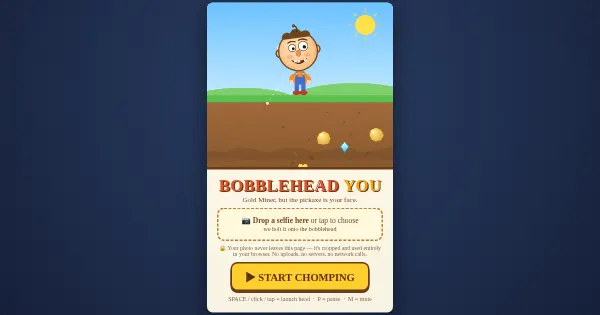 Screenshot of bobblehead you