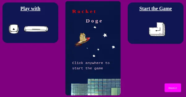 Screenshot of Rocket Doge