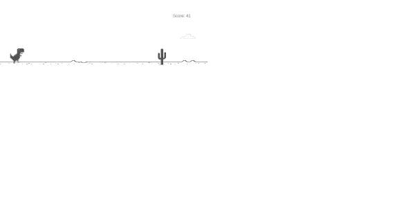 Screenshot of Trex Game