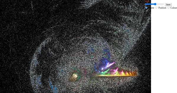 Screenshot of ElectricSheep WebGL