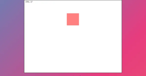 Screenshot of javascriptCanvasBouncyGame