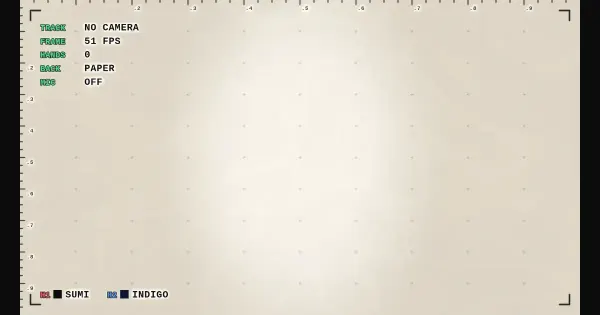 Screenshot of webcam ink