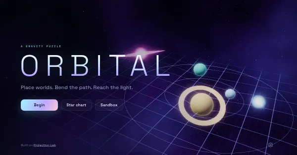 Screenshot of orbital
