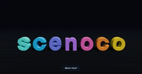 Screenshot of scenoco three