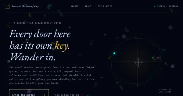 Screenshot of playground
