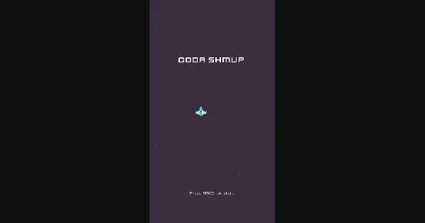 Screenshot of coda shmup