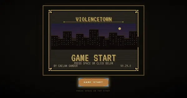 Screenshot of violencetown