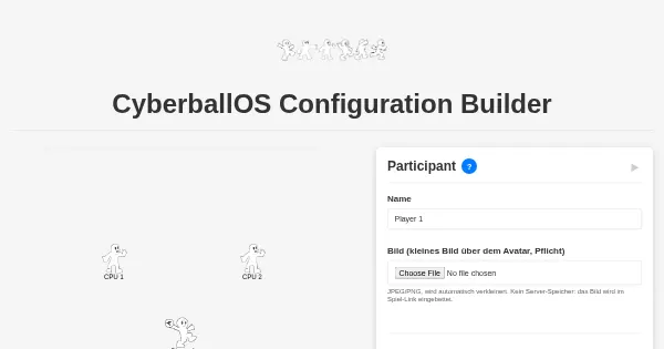 Screenshot of cyberball
