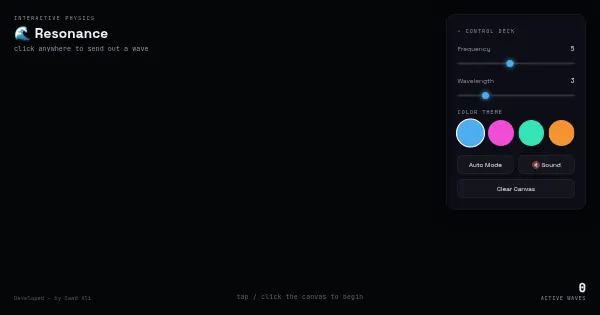 Screenshot of Resonance