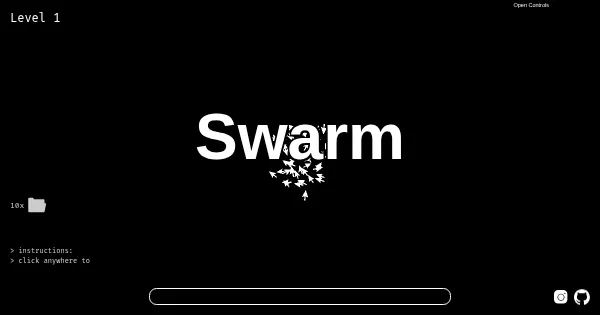 Screenshot of Swarm