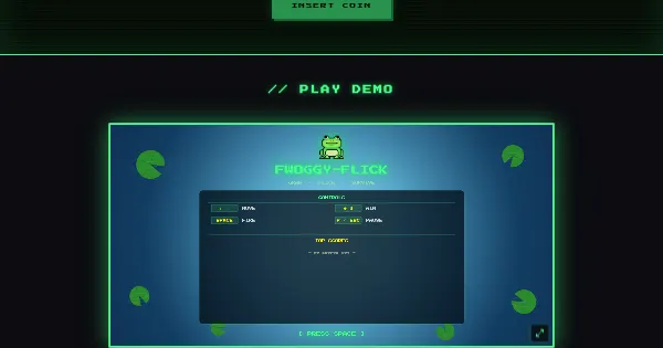 Screenshot of Fwoggy Flick