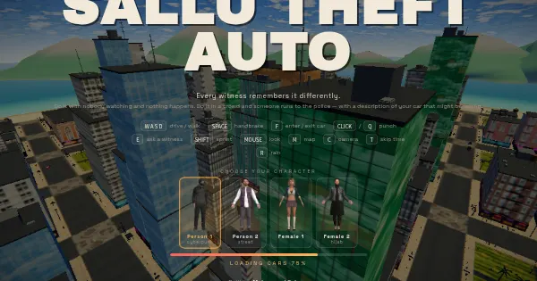 Screenshot of sallu theft auto